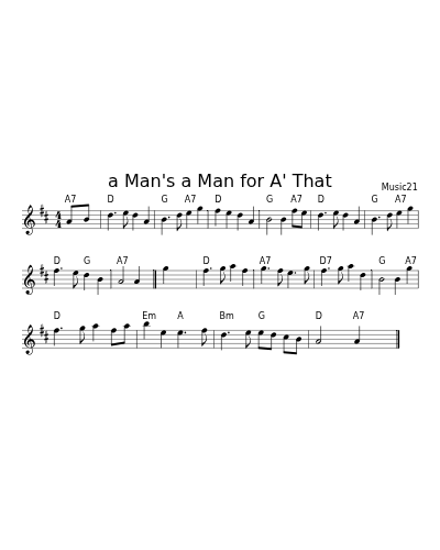 A Man's a Man for A' That (Version 4)
