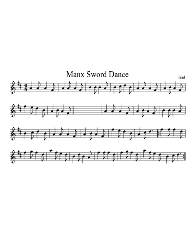 Manx Sword Dance (Version 2)