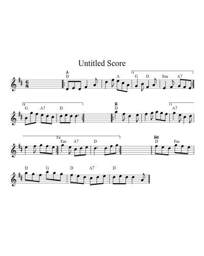 Maple Tenpenny Smash set G Am D 32 7 (Version 3) sheet music preview