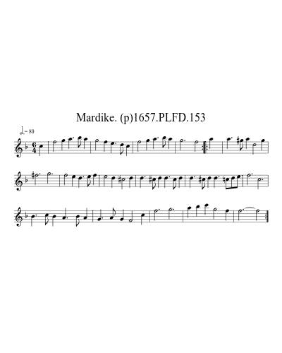 Mardike. (p)1657.PLFD.153