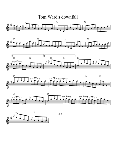 Tom Ward's Downfall (Version 4) preview