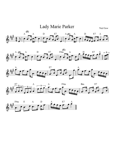 Lady Marie Parker (Version 4)