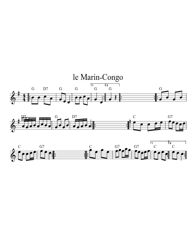 le Marin-Congo (Version 2)