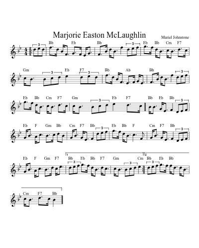 Marjorie Easton McLaughlin