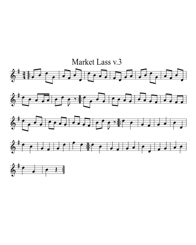Market Lass  v.3 (Version 2)