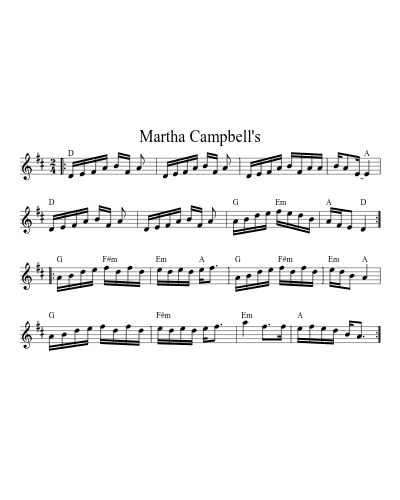 Martha Campbell's