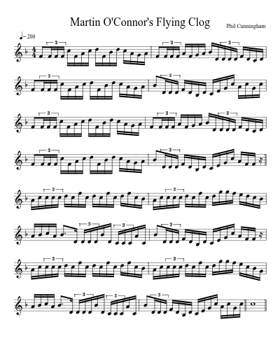 Martin O'Connor's Flying Clog