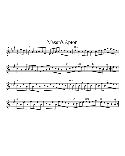 Mason's Apron (Version 4)