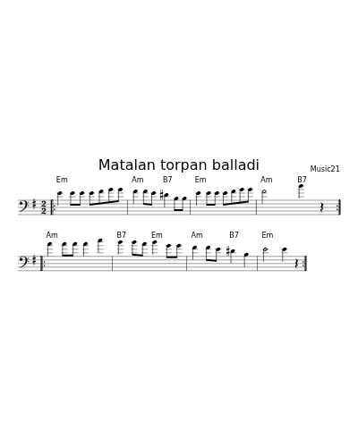 Matalan torpan balladi