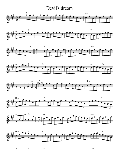 Devil's dream preview