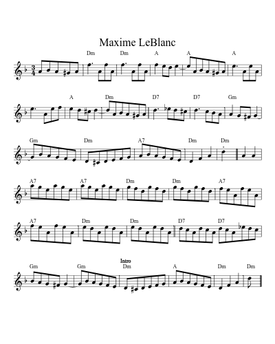 Maxime LeBlanc