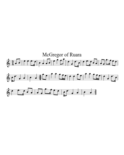 McGregor of Ruara (Version 2) preview