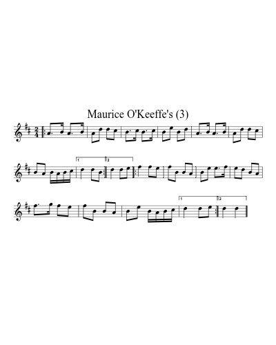 Maurice O'Keeffe's (3) (Version 4)