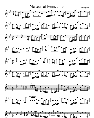 McLean of Pennycross (Version 2)