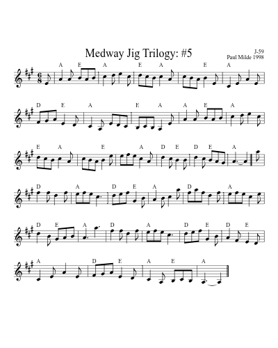 Medway Jig Trilogy: #5