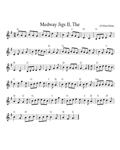Medway Jigs II, The (Version 2)