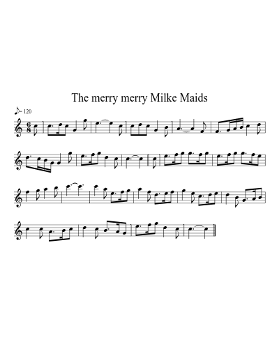 The merry merry Milke Maids