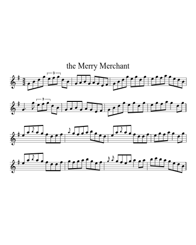 The Merry Merchant (Version 8)