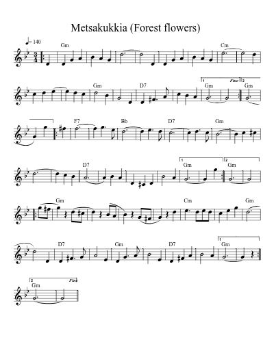 Metsakukkia  (Forest flowers)