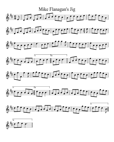 Mike Flanagan's Jig (Version 2)