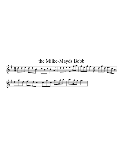 the Milke-Mayds Bobb (Version 2) sheet music preview