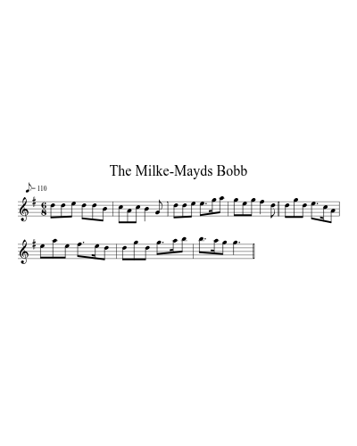 the Milke-Mayds Bobb (Version 3) sheet music preview