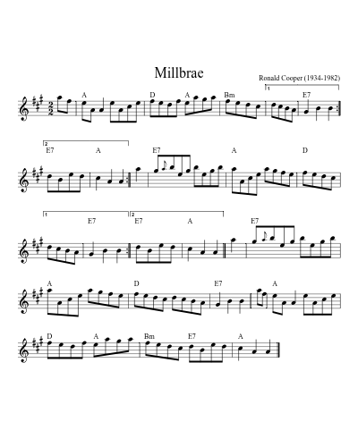 Millbrae (Version 3)