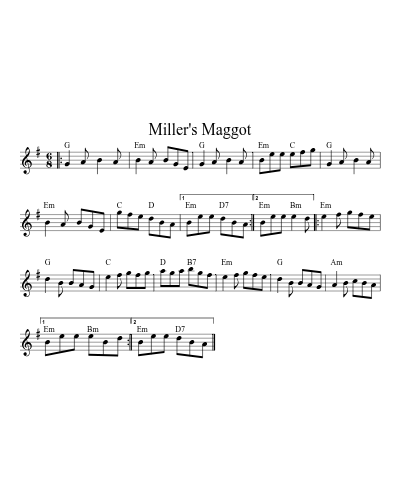 Miller's Maggot (Version 5)