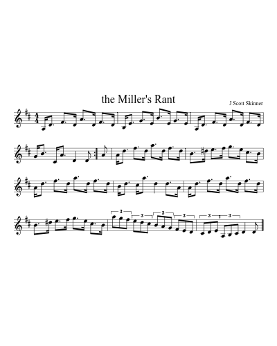 the Miller's Rant (Version 3)