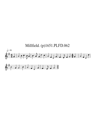 Millfield. (p)1651.PLFD.062