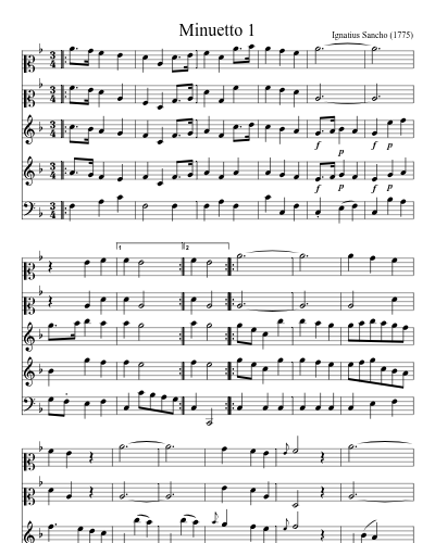 Minuetto 1 preview