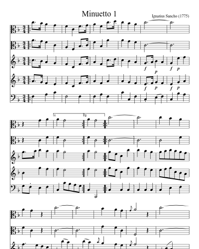 Minuetto 1 (Version 2) preview