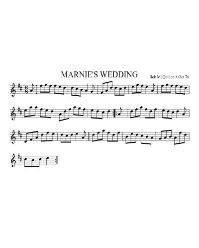 MARNIE'S WEDDING preview