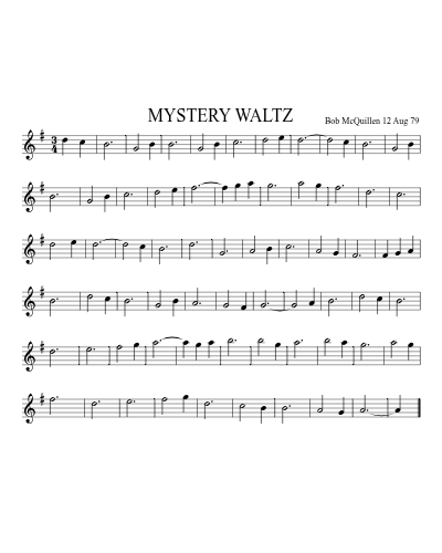 MYSTERY WALTZ preview