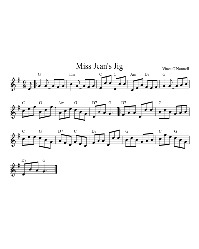 Miss Jean's Jig