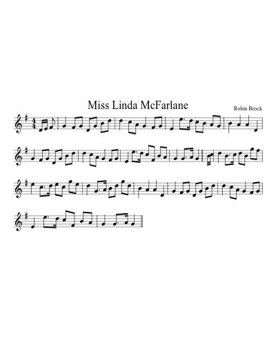 Miss Linda McFarlane