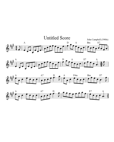 Miss Nora Kindness2 sheet music preview