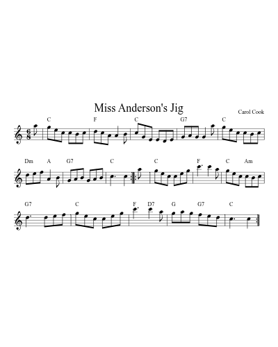 Miss Anderson's Jig (Version 2)