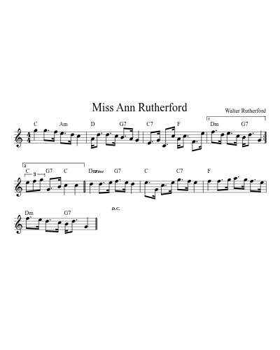 Miss Ann Rutherford (Version 2)