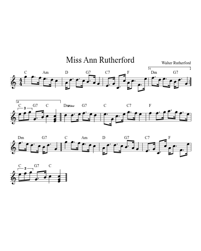 Miss Ann Rutherford (Version 3)