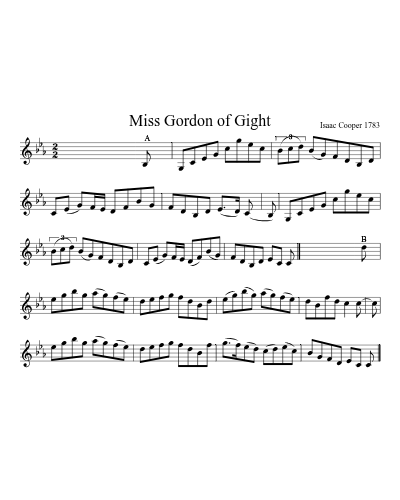 Miss Gordon of Gight