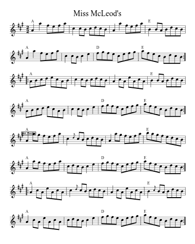 Miss McLeod's (Version 3) preview