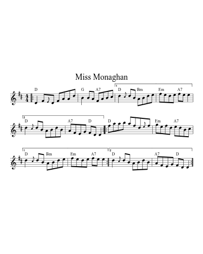 Miss Monaghan (Version 16)
