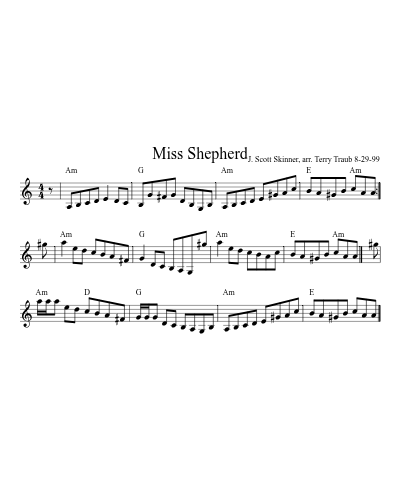Miss Shepherd (Version 6)
