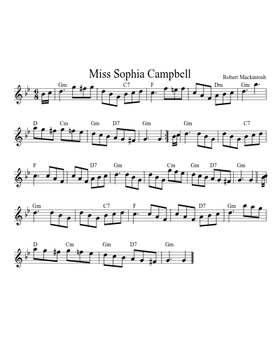 Miss Sophia Campbell (Version 3)