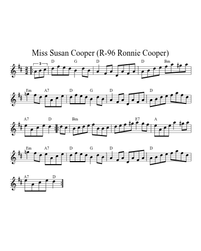 Miss Susan Cooper (R-96 Ronnie Cooper) preview
