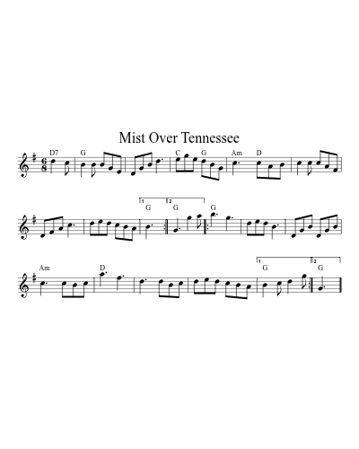 Mist Over Tennessee (Version 4)