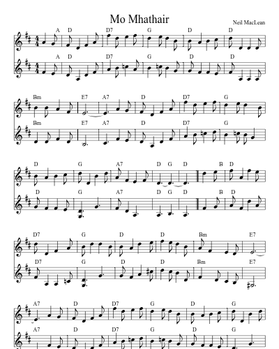 Mo Mhathair (Version 2) preview