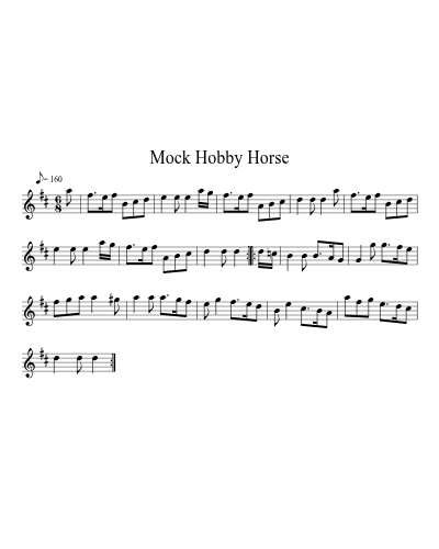 Mock Hobby Horse