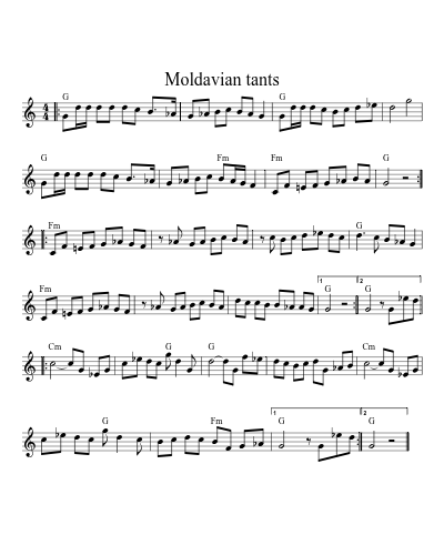 Moldavian tants (Version 4)